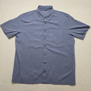 5.11 Tactical Series Shirt Men's Short Sleeve Large Blue‎ Casual Outdoorwear